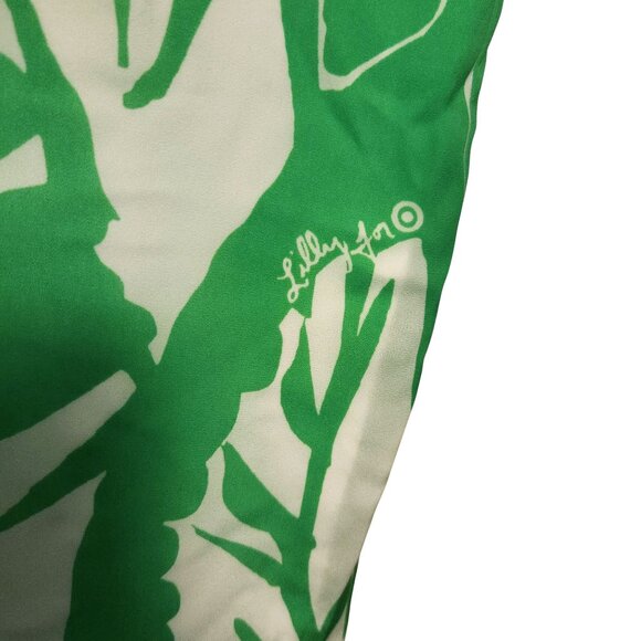 Lilly Pulitzer For Target Green White Boom Boom Jumpsuit Size Small - Picture 7 of 9